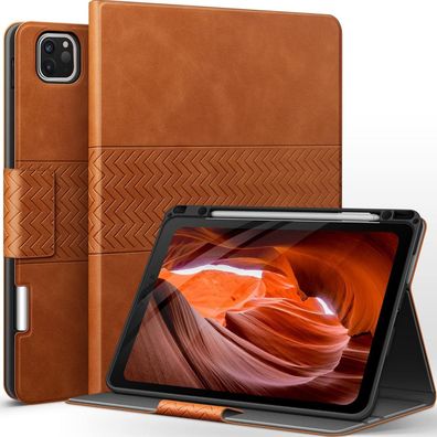 AUAUA iPad Pro 12.9 Zoll 2022/2021/2020/2018 Hülle Stifthalter Auto