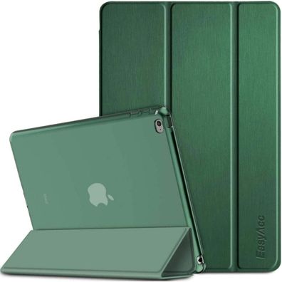 EasyAcc iPad Air 2 Hülle Matte Rückseite Smart Cover Grün