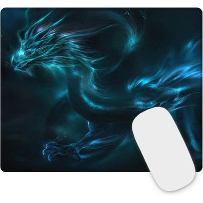 Gaming Mousepad Lycra-Stoff 26 x 21 x 0.3 cm Washable Home Office