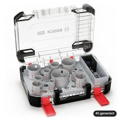 Bosch PRO Multi Material PC Plus Lochsägen-Set, 14-tlg., Ø 20-76 mm, für Weichho