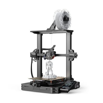 Creality Ender-3 S1 Pro 3D-Drucker Defekt ohne Extruderkopf und Netzkabel