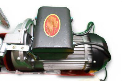 VEVOR Elektrische Seilwinde PA1200 2000W 1200kg 12m mit Kabelfernbedienung