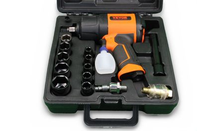 VEVOR Druckluft-Schlagschrauber 1898 Nm 1/2 Zoll 8000 U/min Defekt