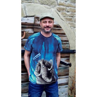 ON THE ROCKS BY Thorsten BERGER, Swafing PANEL ca. 85 CM, WEAT Angeraut, Mammut jeans