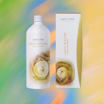 Lavylites Lavyl 32 Flow 450ml Mundwasser Zähne, Zahnfleisch