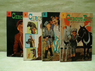 Tessloff Carel Beke Circusboy Zirkusboy Corky TV Jugendbuchreihe 1-4