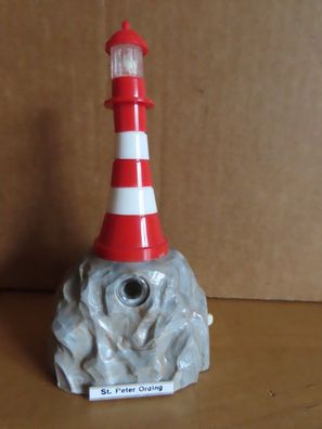 Gucki-Klick Leuchtturm rot weiß St. Peter Ording ca. 11,7 cm H