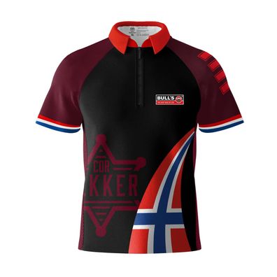 BULL'S Dart-Shirt Cor Dekker / 1 Stck