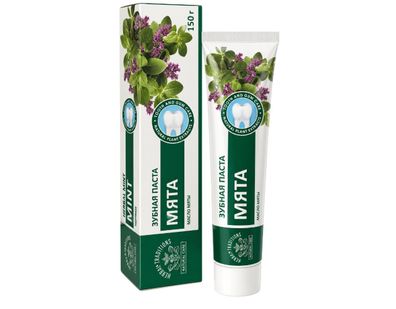 Zahnpasta Minze Natural Plant Extracts Minzöl Menthol Toothpaste Mint 150 g