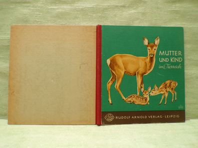 Mutter und Kind im Tierreich Rudolf Arnold Leipzig Dr Dathe Engel-Hardt DDR1956