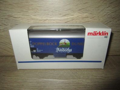 Märklin 4421 Bierwagen Kloster Andechs Doppelbock Dunkel OVP