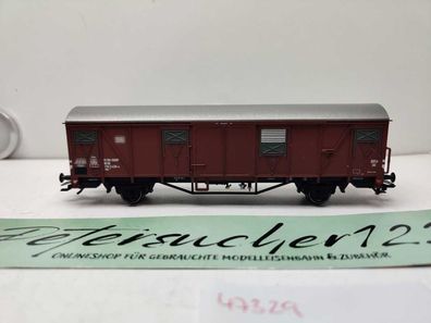 Märklin H0 47329 gedeckter Güterwagen Gbs 254 / NEM / DB / OVP