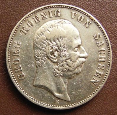 Sachsen. 5 Mark 1903 E