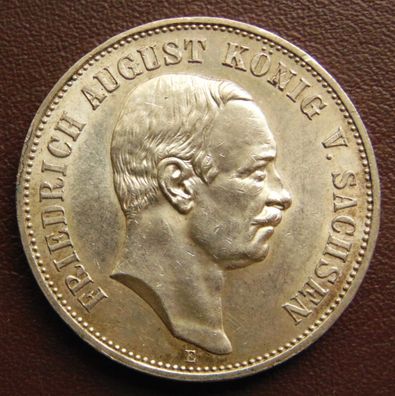Sachsen. 5 Mark 1914 E