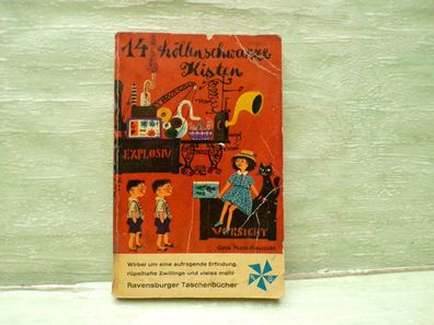 14 höllenschwarze Kisten Gina Ruck Pauquet TB 1970 Ravensburger