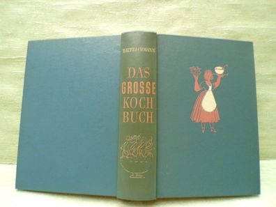 Erna Zietzschmann Das große Kochbuch Bertelsmann 4. Auflage 495 Seiten & Werbung
