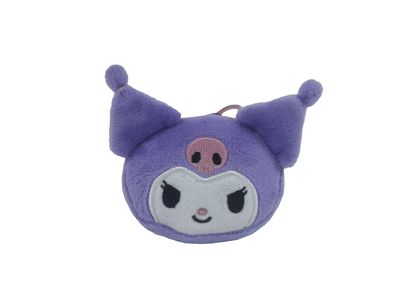 Sanrio Kuromi 3D Schlüsselanhänger Plüsch für Fans Alltag und Geschenkidee