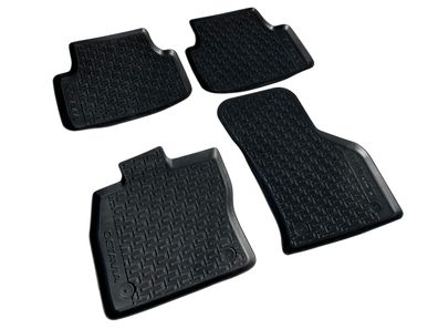 Original Skoda Gummimatten Fussmatten Gummi schwarz Octavia 3 5E Allwetter 4 tlg