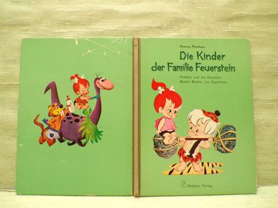 Hanna Barbera Die Kinder der Familie Feuerstein Pebbels Bamm Bamm Delphin 1969