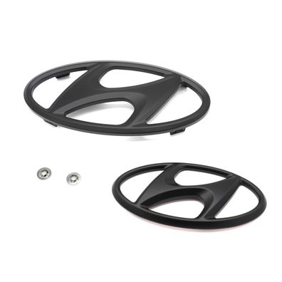Original Hyundai i30 (PD) Facelift Logo Emblem 2-teilig schwarz matt 9999Z057237M
