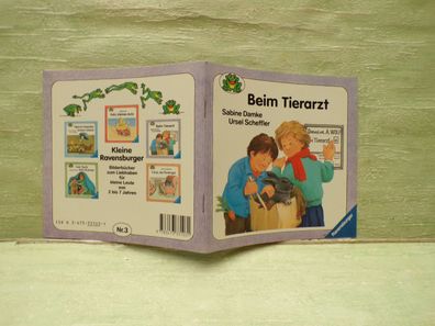 kleine Ravensburger Beim Tierarzt Sabine Damke Ursel Scheffler 80er Jahre