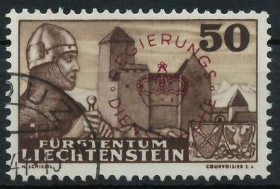 Liechtenstein Dienstmarken 1934 37 Nr 25 gestempelt X142FBE