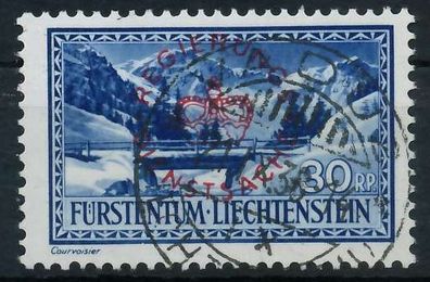 Liechtenstein Dienstmarken 1934 37 Nr 16 gestempelt X142FDA