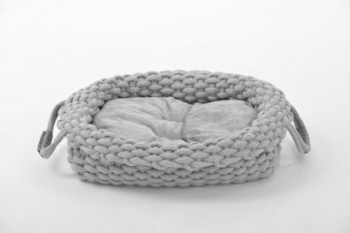 Hundebett KNIT Hundekorb Hundekissen robust klein groß