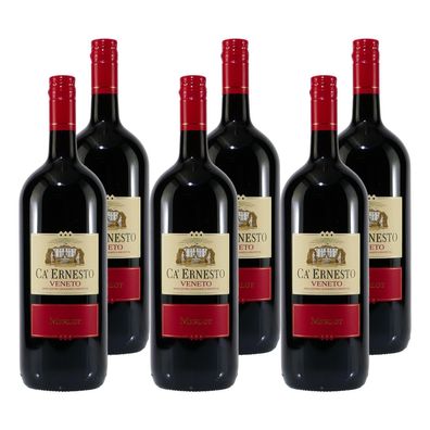 Ca´ Ernesto Veneto Merlot IGP -trocken- (6 x 1,5L)