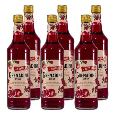 De Kuyper Grenadine Syrup (6 x 0,7L)