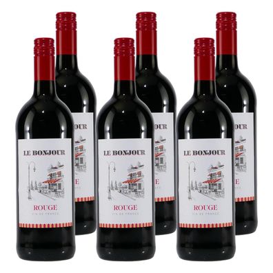 LE Bonjour Rouge -trocken- (6 x 1,0L)