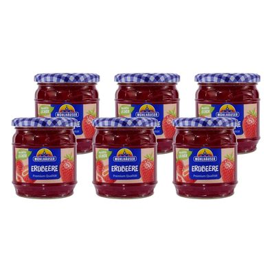 Mühlhäuser Erdbeere Konfitüre (8 x 450g)