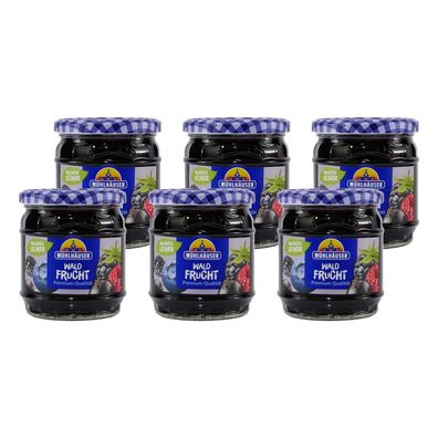 Mühlhäuser Waldfrucht Konfitüre (8 x 450g)