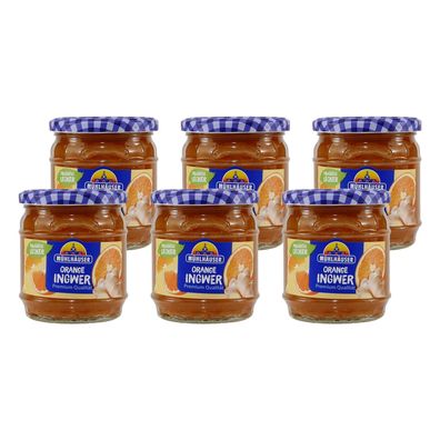 Mühlhäuser Orange-Ingwer Konfitüre (8 x 450g)