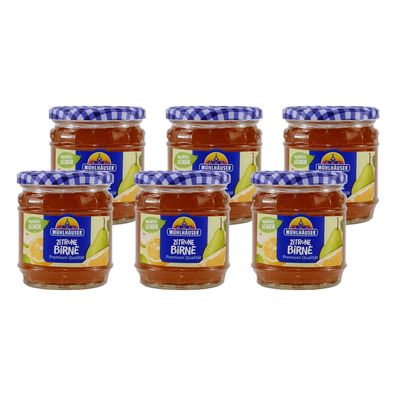 Mühlhäuser Zitrone-Birne Konfitüre (8 x 450g)