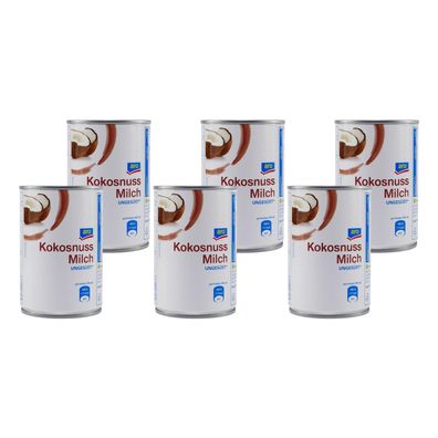 aro Kokosnuss Milch -ungesüßt- (12 x 400ml)