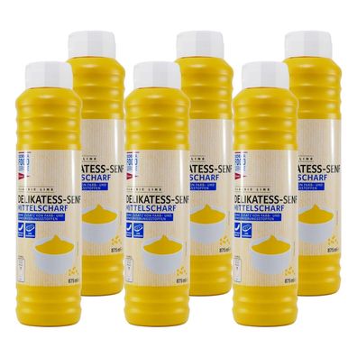 Classic Line Delikatess Senf -mittelscharf- (12 x 875ml)