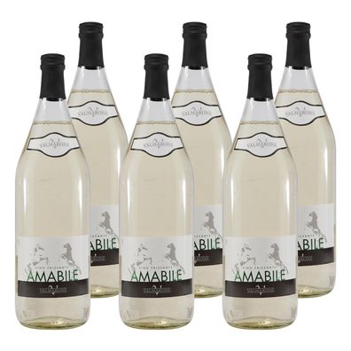 Valmarone Frizzantino Amabile Weißwein -lieblich- (6 x 1,5L)