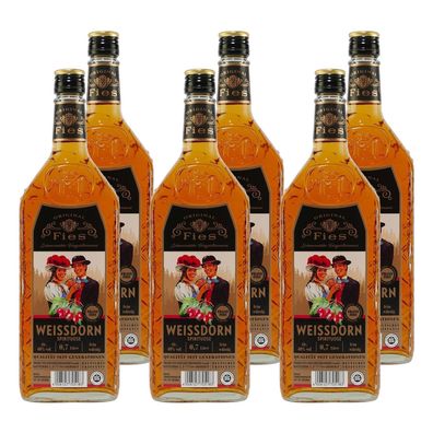 Fies Weissdorn Spirituose (6 x 0,7L)