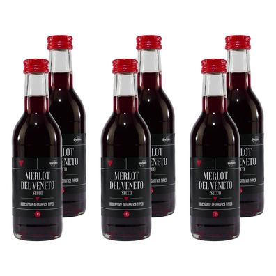 Stettner Merlot del Veneto Secco IGT -trocken- (12 x 0,25L)
