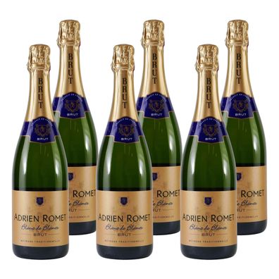 Adrien Romet Blanc de Blancs Brut (6 x 0,75L)