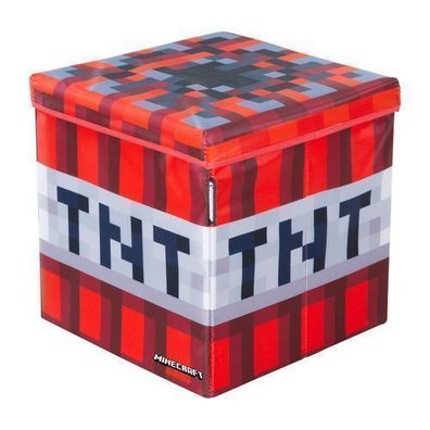 Minecraft - Sitz- und Aufbewahrungsboxen, Sitzhocker mit Stauraum, TNT Design