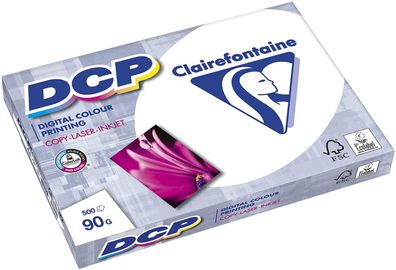 Clairefontaine 1834C Druckerpapier DCP Premium Kopierpapier für farbintensiven Bilder
