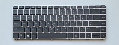 HP EliteBook 840 G3 Tastatur QWERTY Keyboard 6037B0113201 819877-001