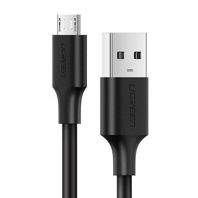Ugreen US289 Hochgeschwindigkeits-Mikro-USB auf USB-A Kabel 2m - Schwarz
