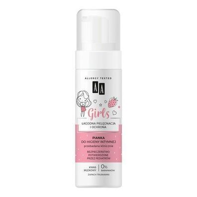 Oceanic AA Intimreinigungsschaum für junge Frauen, Erdbeerduft, 150 ml