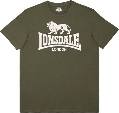 Lonsdale Logo T-Shirt normale Passform
