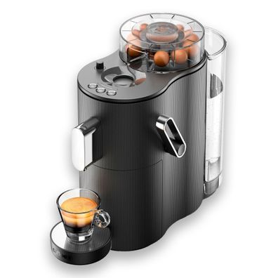 CoffeeB Globe Kapsel Kaffeemaschine Kapselmaschine Kaffeekapselmaschine schwarz