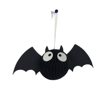 Hängefigur Fledermaus schw. L: 20 cm B: 8 cm H: 17 cm