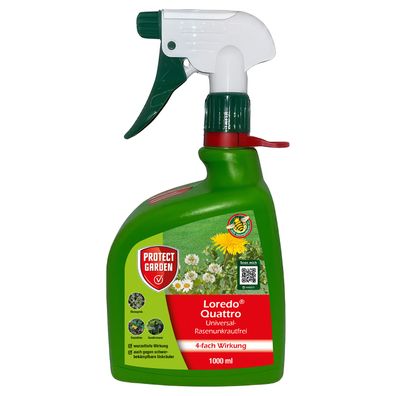 Protect GARDEN® Loredo® Quattro Universal-Rasenunkrauffrei AF, 1000 ml